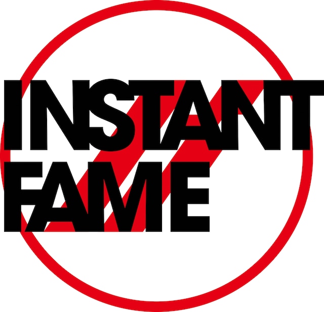 「INSTANT FAME」ロゴ