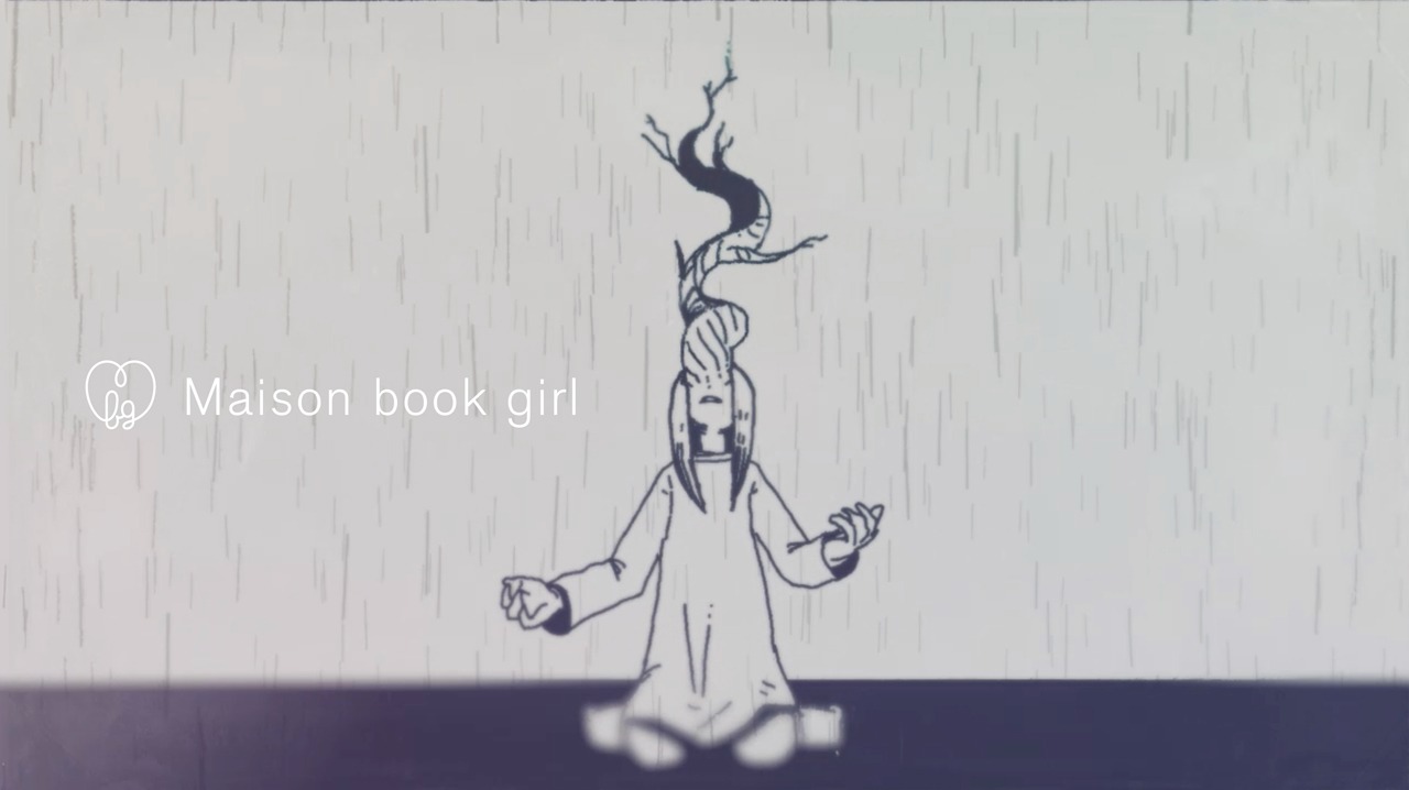Maison book girl「ランドリー」ミュージックビデオのワンシーン。