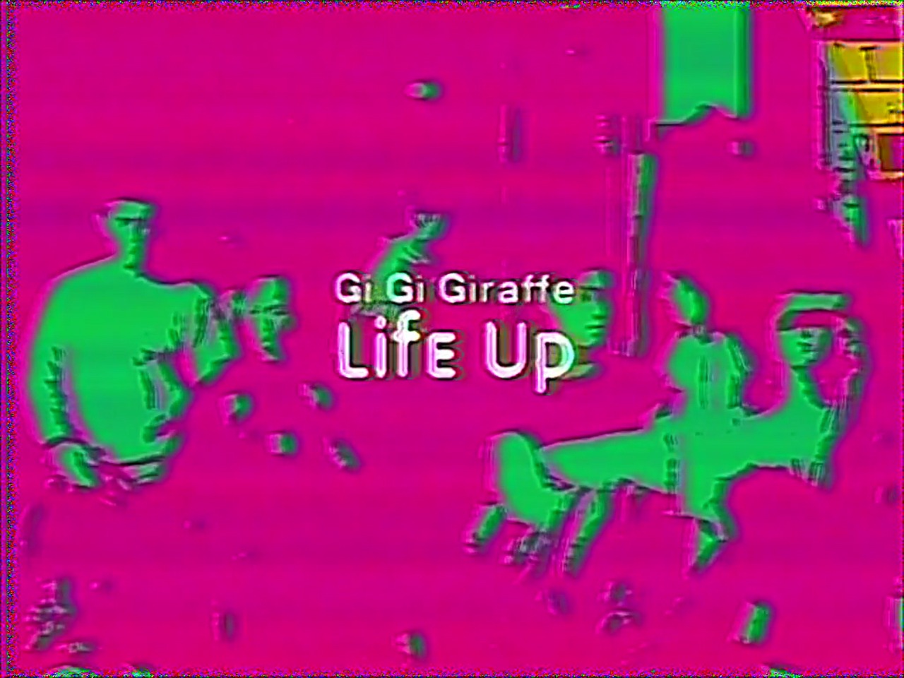Gi Gi Giraffe「Life up」ミュージックビデオのワンシーン。