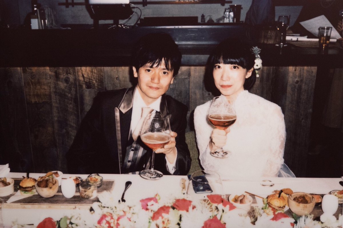 前田卓朗と中川理沙の結婚式の様子。（撮影：山川哲矢）