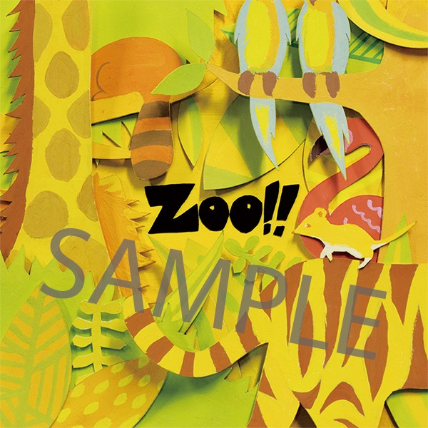 ネクライトーキー「ZOO!!」応援店特典アルバム絵柄ステッカー
