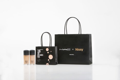 NissyとM・A・Cのコラボレーションショッパー。