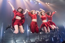 フィロソフィーのダンス「Glamorous 4 Tour」最終公演の様子。