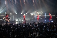 フィロソフィーのダンス「Glamorous 4 Tour」最終公演の様子。