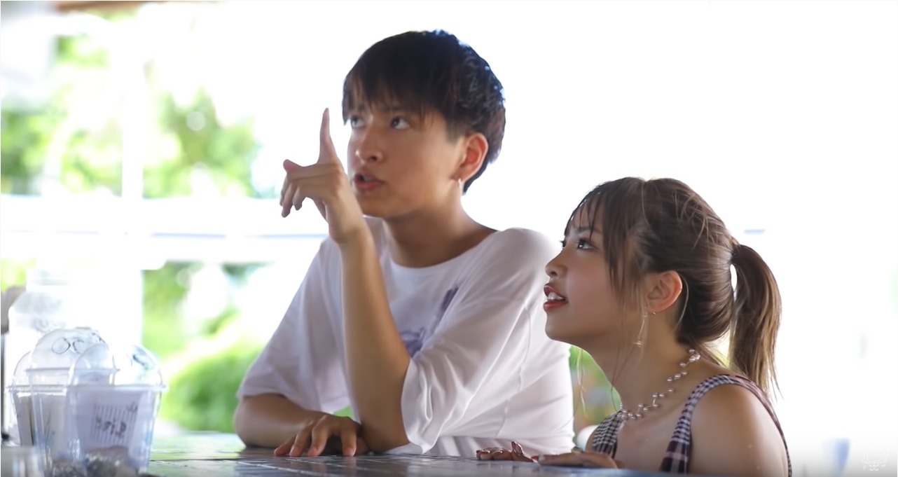 「話がある」“今日好きVer.”ミュージックビデオのワンシーン。