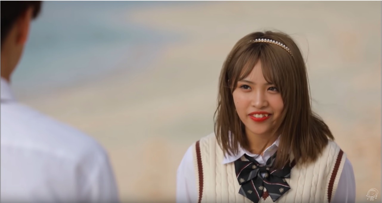 「話がある」“今日好きVer.”ミュージックビデオのワンシーン。