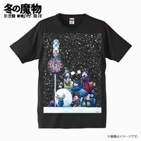 「冬の魔物」×浅野いにおコラボTシャツのデザイン。