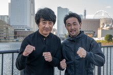 左から山崎まさよし、山中慎介。