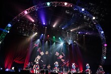 「私立恵比寿中学 バンドのみんなと大学芸会 2019 エビ中のフルバッテリー・サラウンド」2日目の様子。