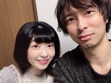 左から清水裕美、ハシダカズマ。