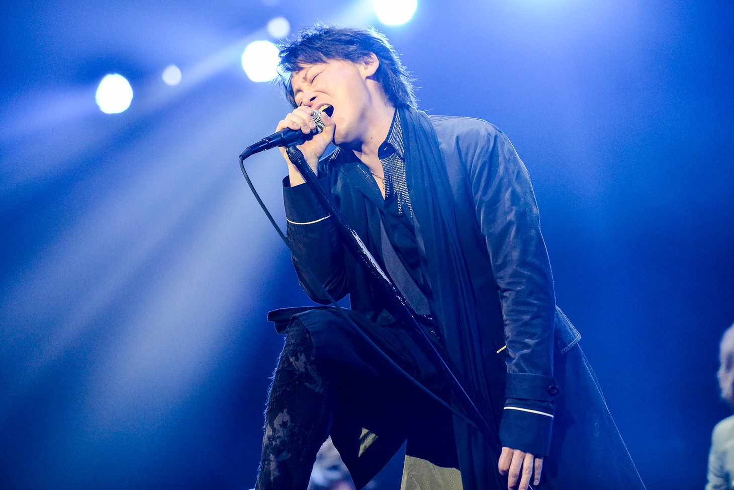 RYUICHI（Vo）（撮影：田辺佳子、橋本塁）