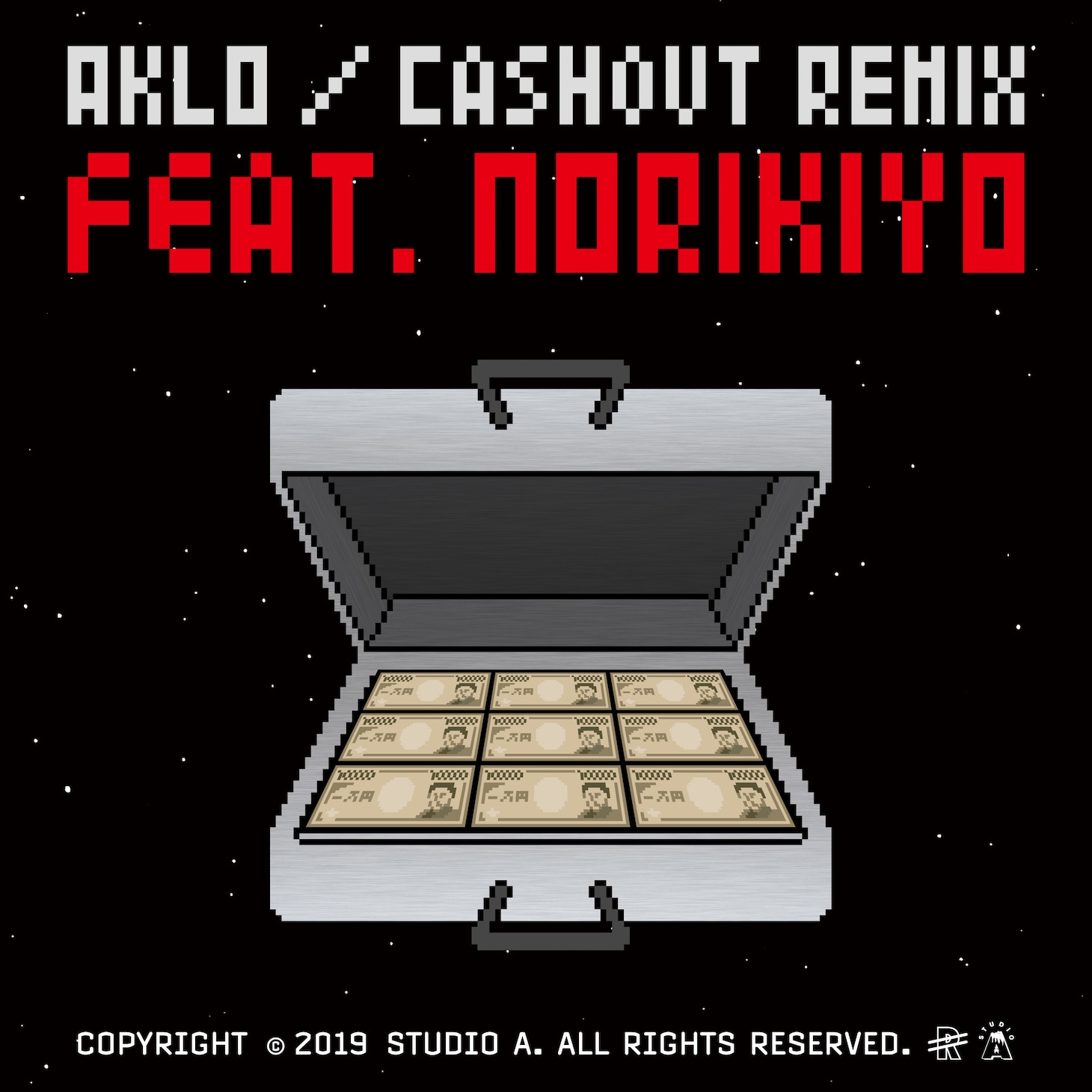 AKLO「Cash Out（Remix） ［feat. NORIKIYO］」配信ジャケット