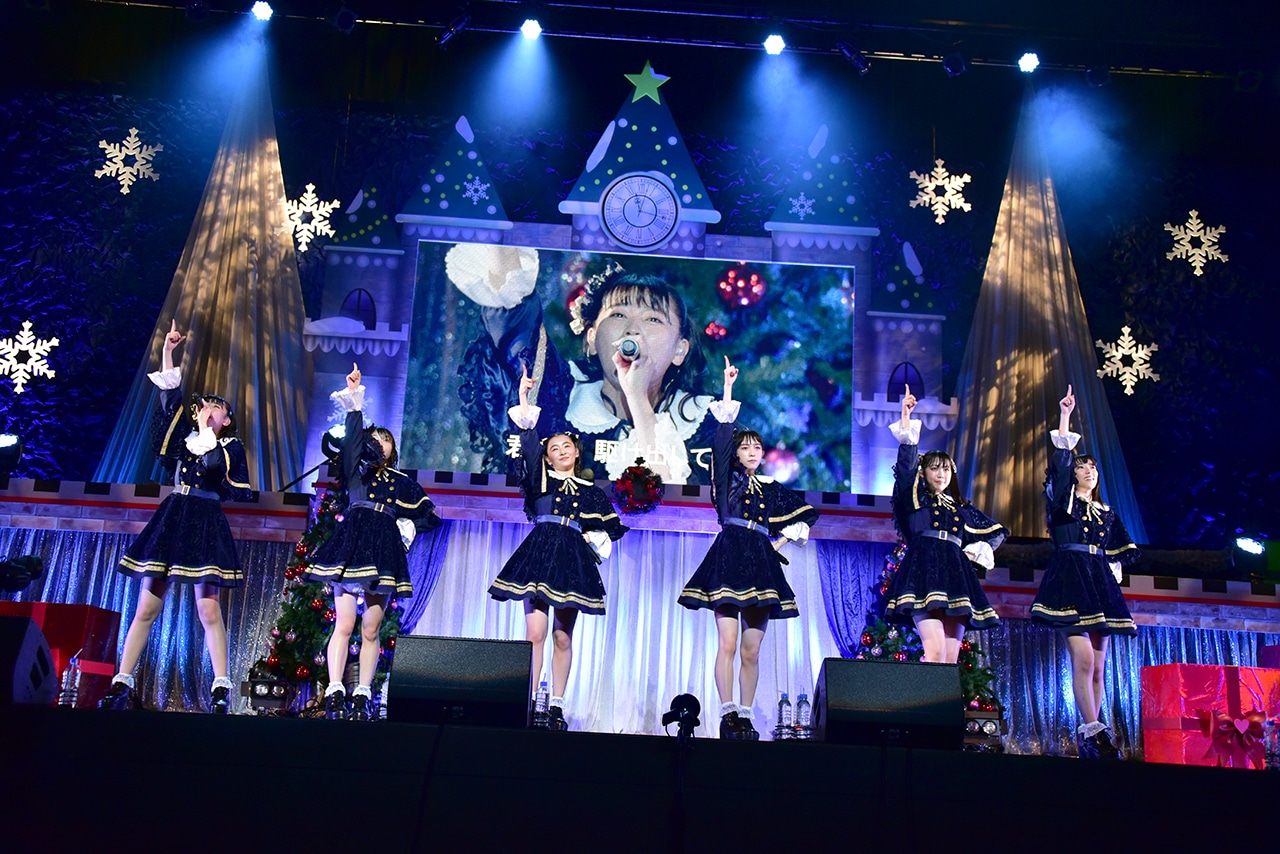 「ときめき▽宣伝部のどきどき▽クリスマスパーティー2019 ～夢に続く魔法のストーリー♪～」の様子。