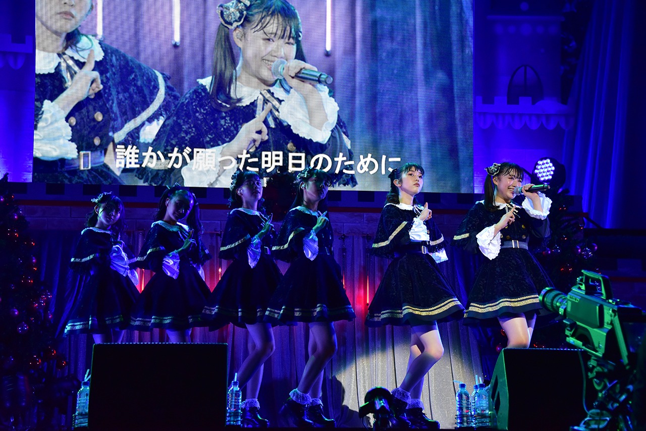 「ときめき▽宣伝部のどきどき▽クリスマスパーティー2019 ～夢に続く魔法のストーリー♪～」の様子。