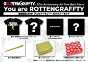 ROTTENGRAFFTY「You are ROTTENGRAFFTY」完全生産限定盤の収録内容。