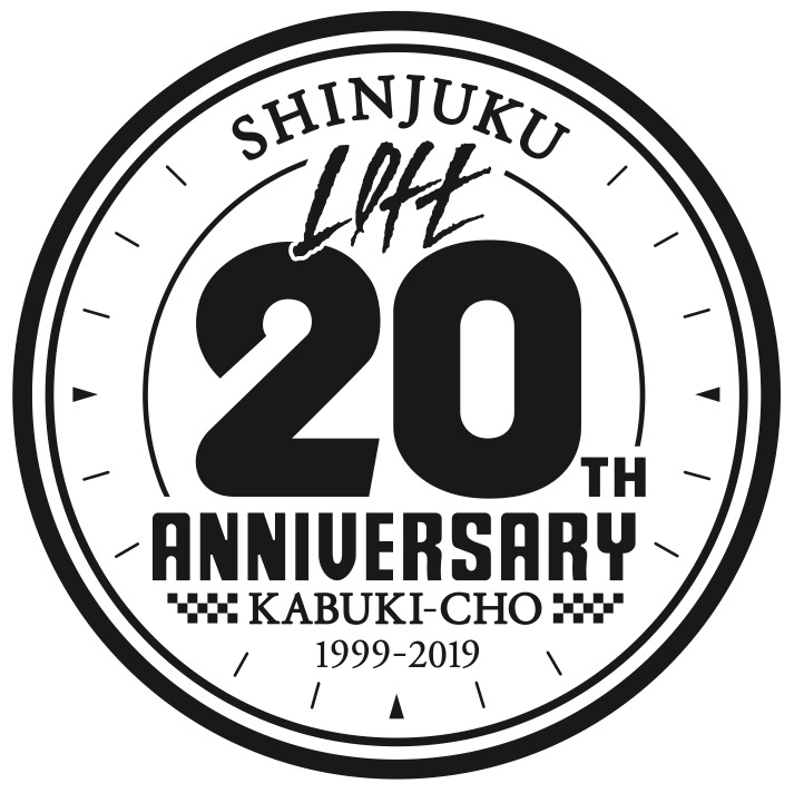 「SHINJUKU LOFT KABUKI-CHO 20TH ANNIVERSARY」ロゴ