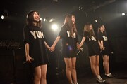 新生夢みるアドレセンス。左から鳴海寿莉亜、山口はのん、山下彩耶、白川蘭珠。