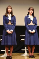 左から北野日奈子、堀未央奈。