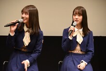 左から北野日奈子、堀未央奈。