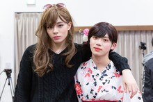 左から鶴房汐恩、北川玲叶。