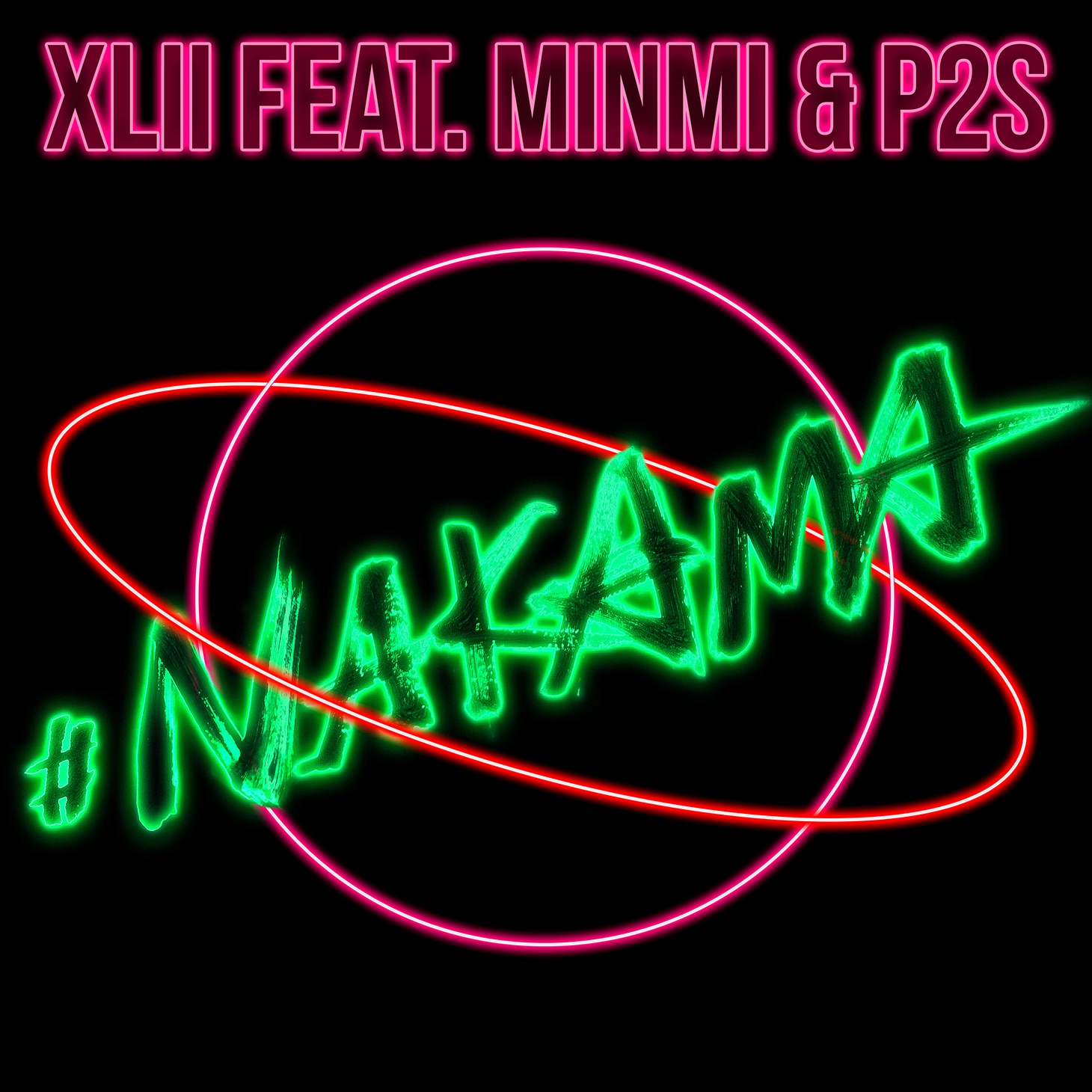 XLII feat. MINMI & Part2style「#NAKAMA」ジャケット