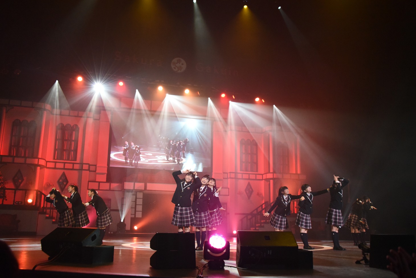 「さくら学院☆2019 ～Happy Xmas～」の様子。
