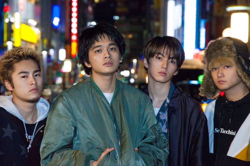 DISH//。左から2番目が北村匠海。