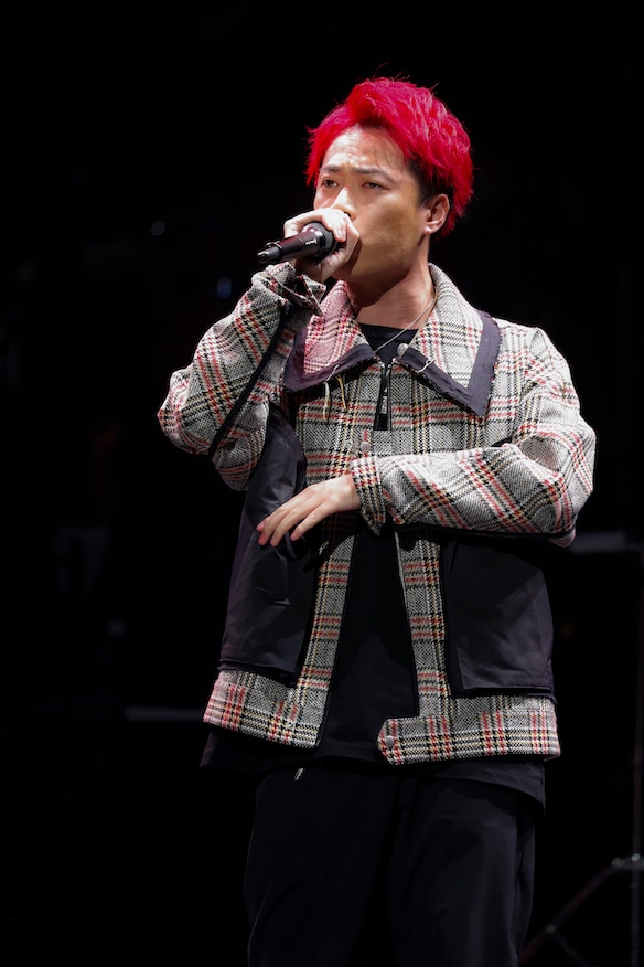 ヒューマンビートボクサーのTATSUYA。（Photo by HAJIME KAMIIISAKA＋Z）