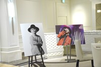 会場内の展示の様子。