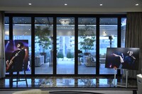 会場内の展示の様子。