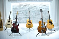 会場内の展示の様子。