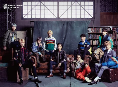 SUPER JUNIOR「I THINK U」初回限定盤ジャケット