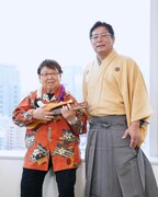 左から高木ブー、三宅良二。