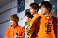 左から末吉9太郎、優、TAKA、春斗。（Photo by 牛島康介）