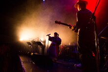 「EGO-WRAPPIN' live Midnight Dejavu」の様子。（撮影：仁礼博）