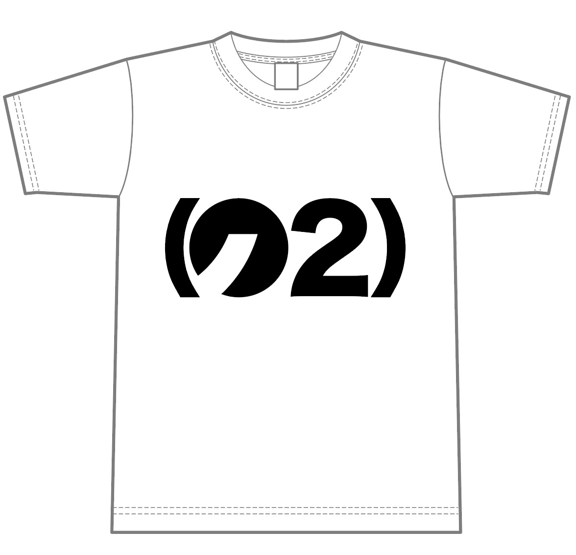 イベント会場、タワーレコードオンライン限定で販売される「クマニキTシャツ」のデザイン。