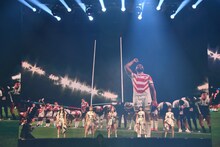 リハーサル中のLittle Glee Monster。