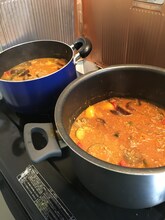 長谷川洋星氏が作ったカレー。（画像提供：club GRINDHOUSE）