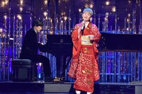 清塚信也と島津亜矢。