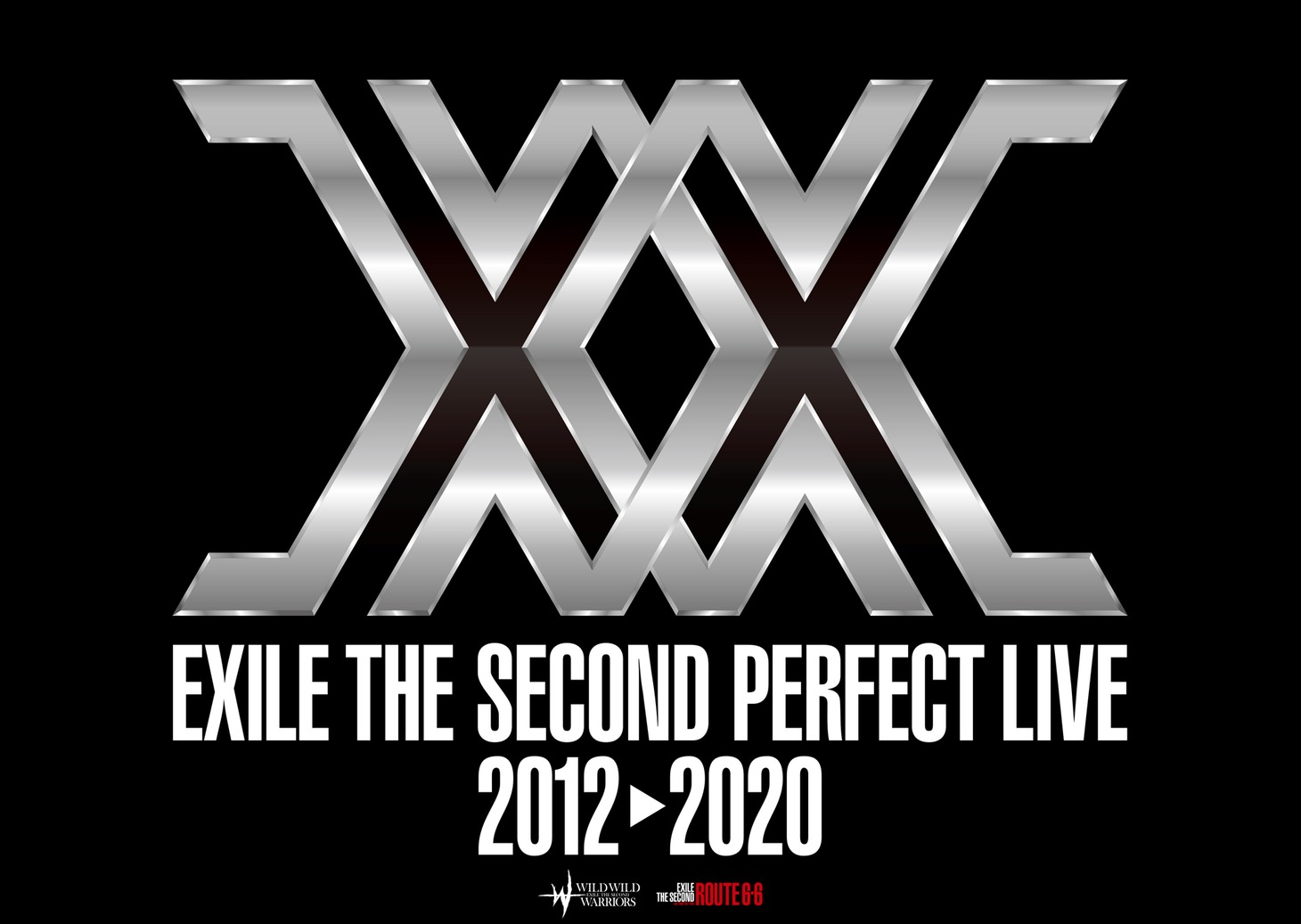 「EXILE THE SECOND PERFECT LIVE 2012→2020」ロゴ