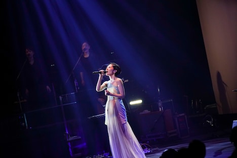 坂本真綾「坂本真綾 LIVE TOUR 2019『今日だけの音楽』」Bunkamuraオーチャードホール公演の様子。