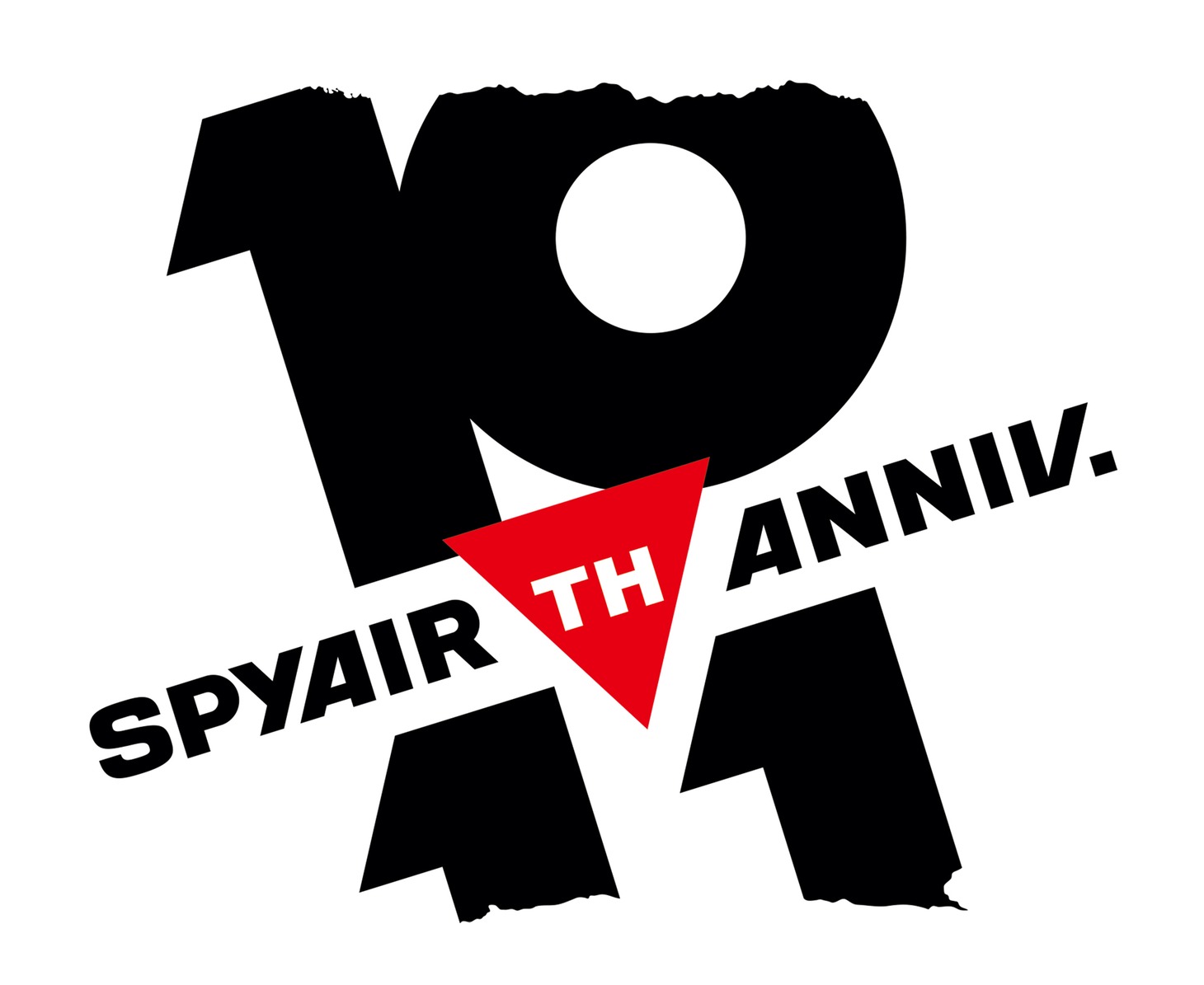 SPYAIR デビュー10周年ロゴ