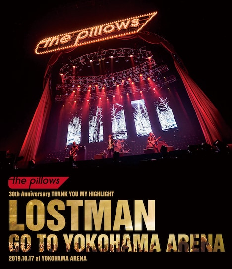 the pillows「LOSTMAN GO TO YOKOHAMA ARENA 2019.10.17 at YOKOHAMA ARENA」Blu-rayジャケット