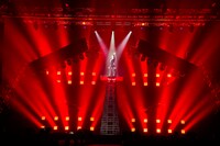 「TAEMIN 2ND CONCERT [T1001101] in JAPAN」大阪・大阪城ホール公演の様子。（撮影：上飯坂一）