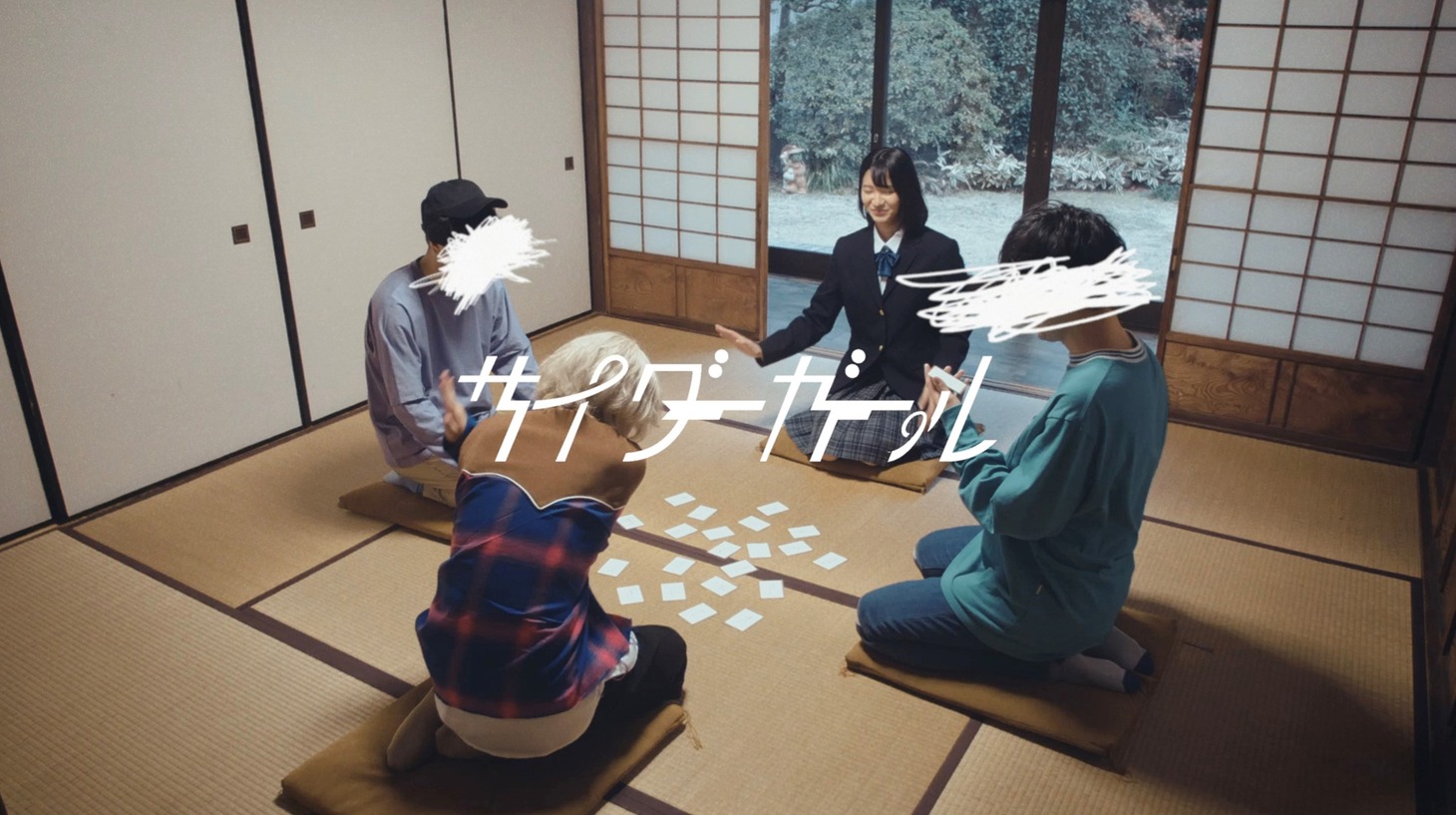 サイダーガール「SODA POP FANCLUB 3」ティザー映像のワンシーン。