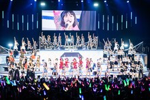 「Hello! Project 2020 Winter HELLO! PROJECT IS [　　　　　]」初日公演の様子。