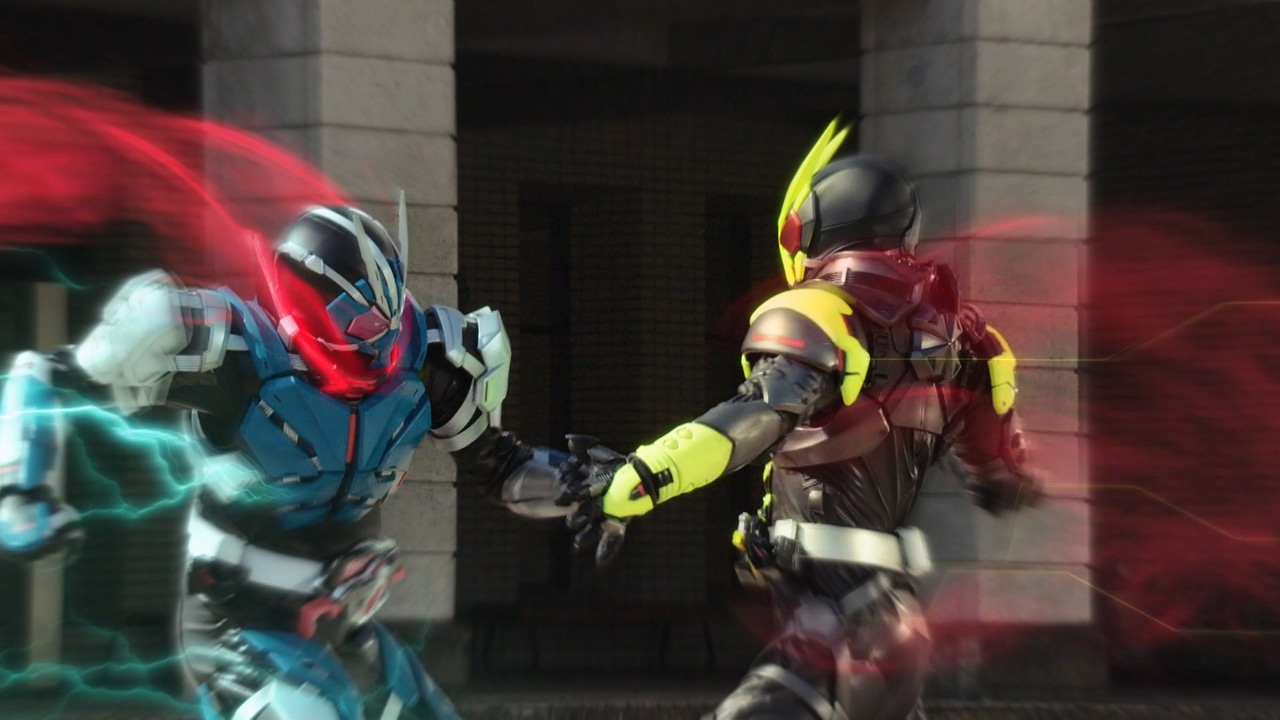 映画「仮面ライダー 令和 ザ・ファースト・ジェネレーション」のワンシーン。 (c)「ゼロワン / ジオウ」製作委員会 (c)石森プロ・テレビ朝日・ADK EM・東映　
