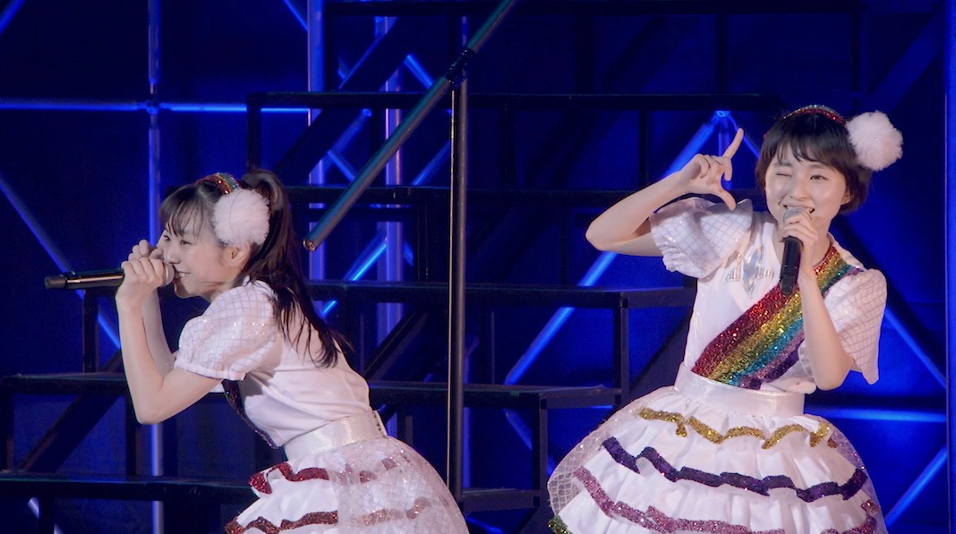 ロッカジャポニカ「ROCK A JAPONICA "FRONTIER" LIVE ～中野サンプラザ 平成最後のアイドルコンサート～」トレイラー映像のワンシーン。