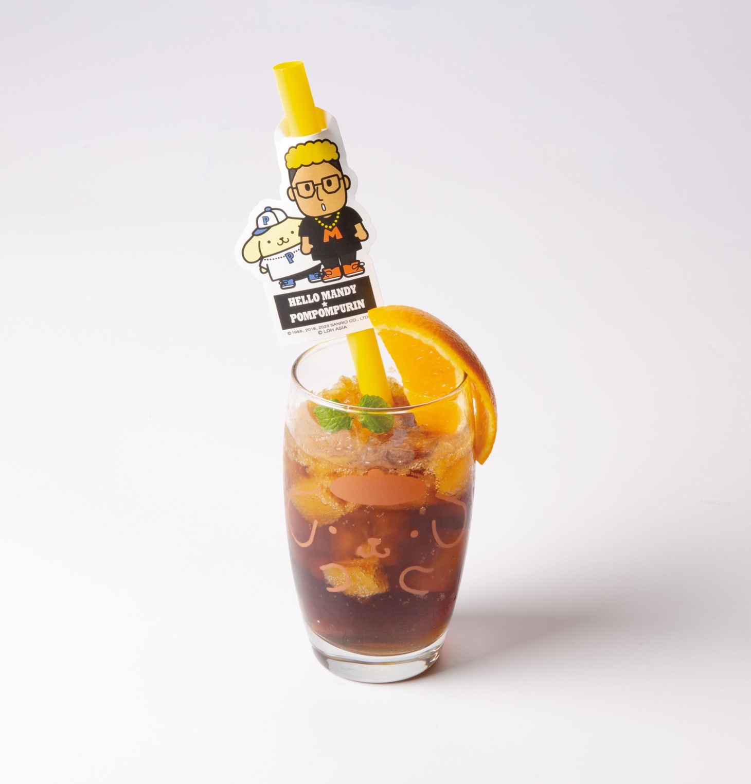 オレンジクラッシュゼリードリンク（コーラ）