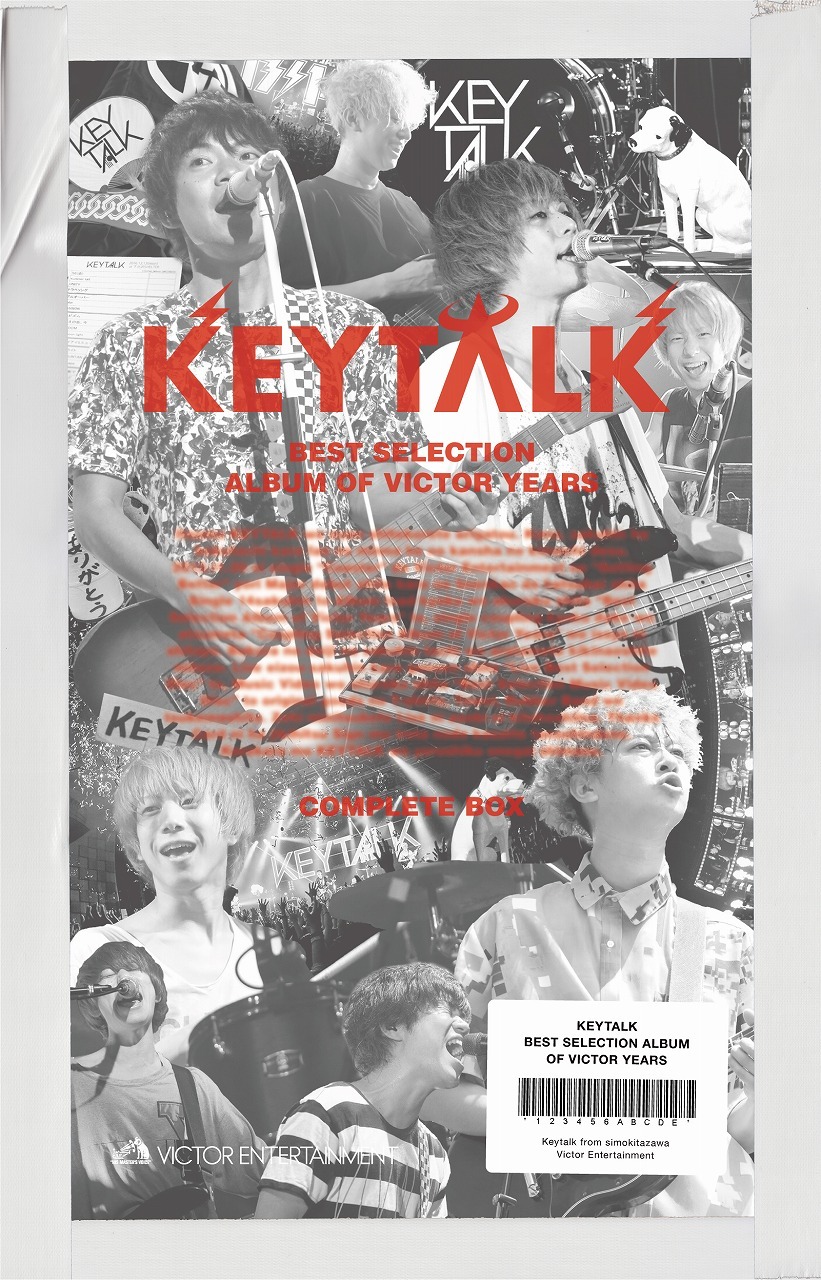 KEYTALK「Best Selection Album of Victor Years Complete Box」ジャケット